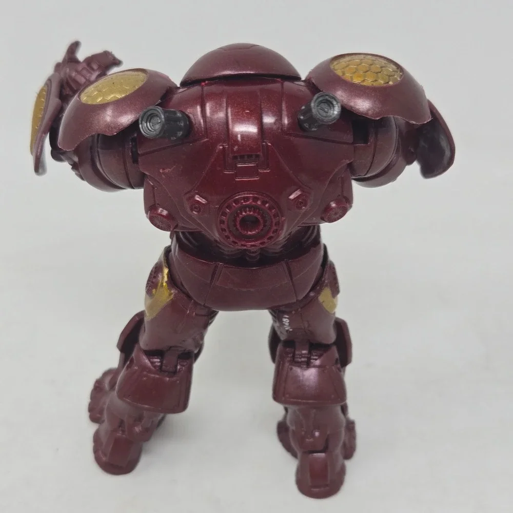 Marvel Iron Man 2 Hulkbuster Action Figure 2010 Hasbro 4.5 Inch Maroon Gold
